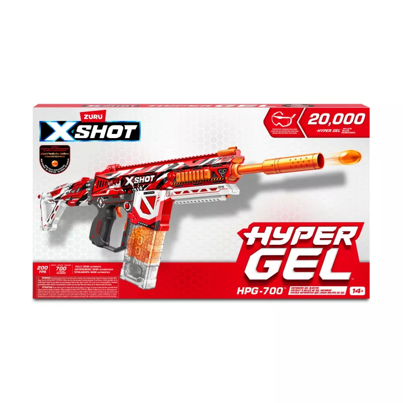 XSHOT Hyper Gel HPG-700 Blaster (20 000 granulek Hyper Gel) ZURU