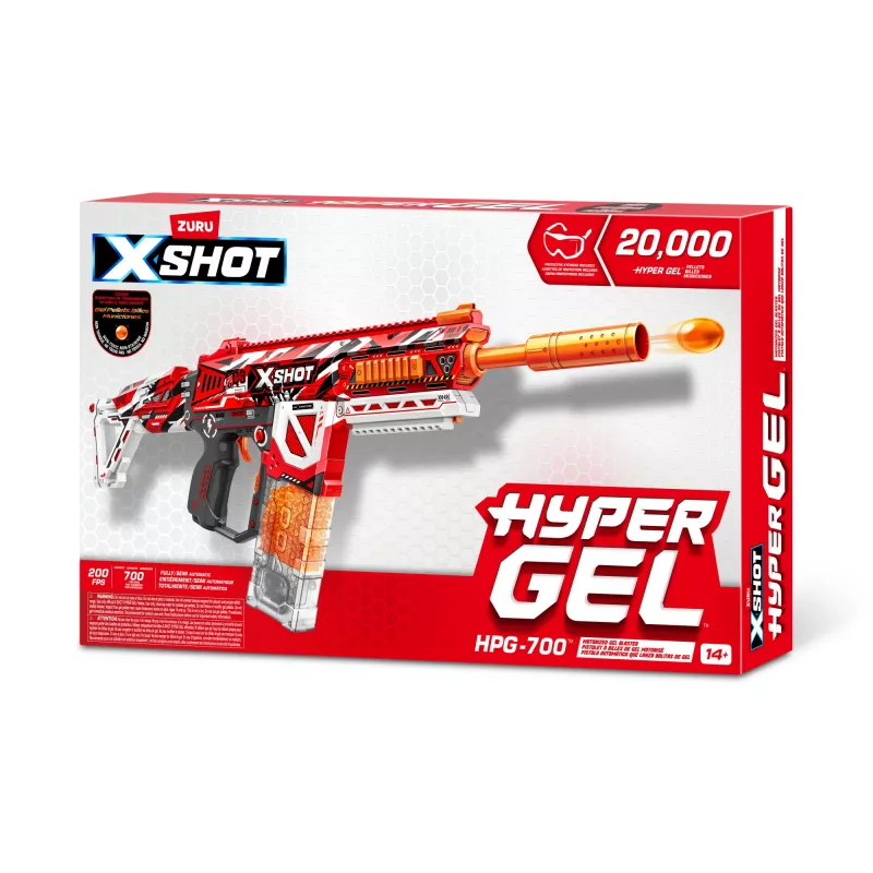 XSHOT Hyper Gel HPG-700 Blaster (20 000 granulek Hyper Gel) ZURU