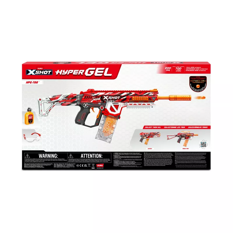 XSHOT Hyper Gel HPG-700 Blaster (20 000 granulek Hyper Gel) ZURU