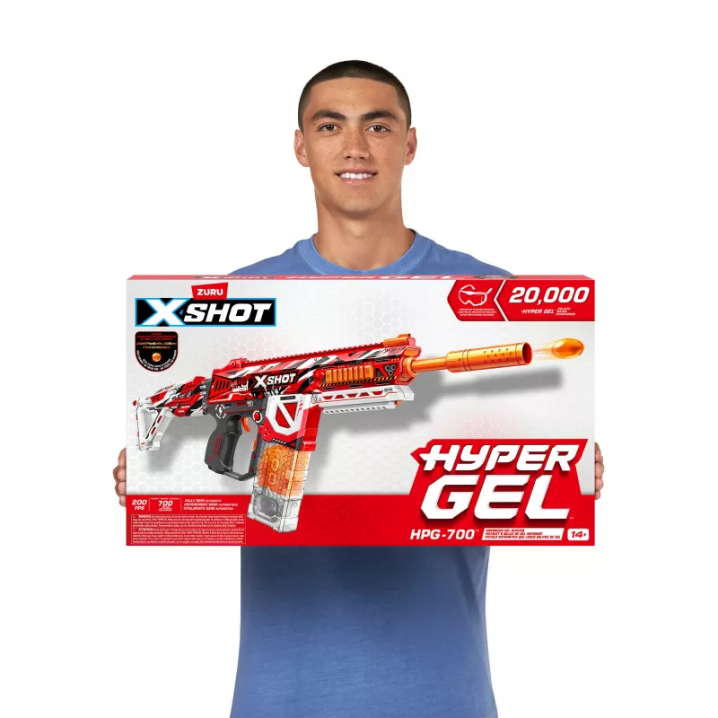 XSHOT Hyper Gel HPG-700 Blaster (20 000 granulek Hyper Gel) ZURU