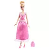 Lalka Disney Princess 2-in-1 Stories Kopciuszek z 2 zatrzaskowymi stanikami, 2 spódniczkami i 9 akcesoriami
