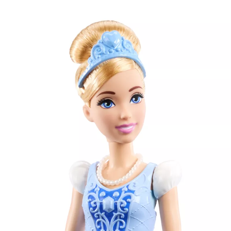 Lalka Disney Princess 2-in-1 Stories Kopciuszek z 2 zatrzaskowymi stanikami, 2 spódniczkami i 9 akcesoriami