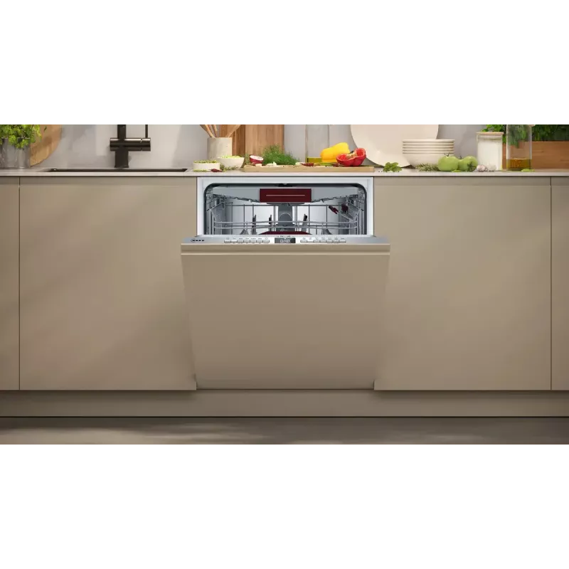 Zmywarka NEFF S255ECX15E w pełni zabudowana, 14 kompletów, klasa energetyczna A, 42 dB, Home Connect