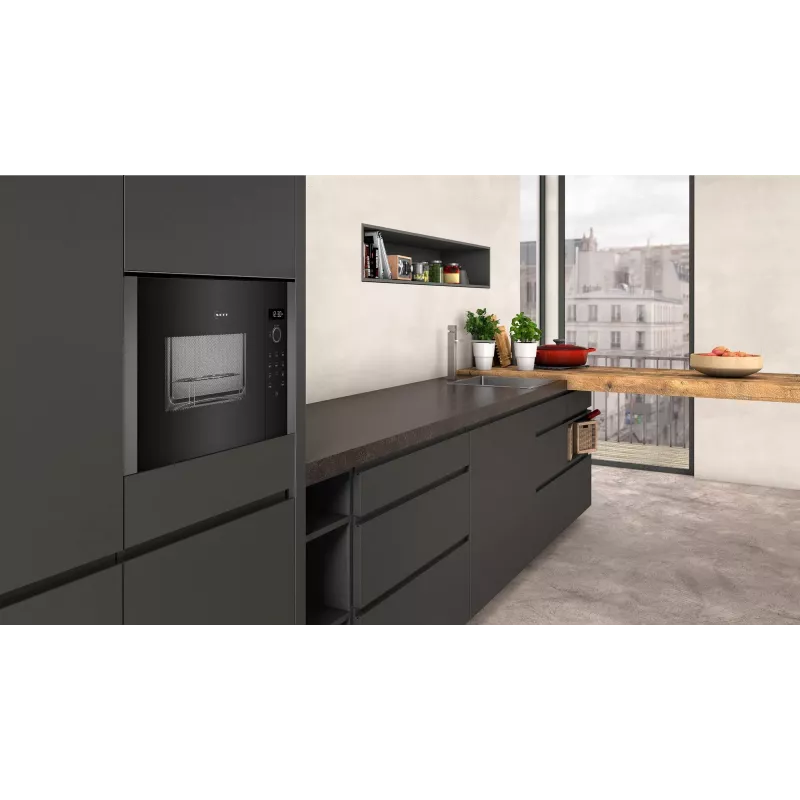 Neff HLAGD53G0 mikrofala Grafit Kuchenka mikrofalowa kombinowana do zabudowy 25 L 900 W