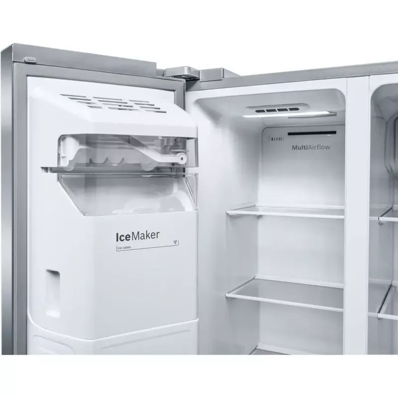 Bosch Serie 6 KAG93AIEP side-by-side refrigerator Freestanding 560 L Stainless steel