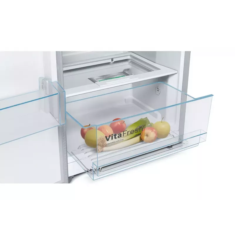 Bosch Serie 4 KSV36VLDP lodówka Wolnostojąca 346 L Stal nierdzewna