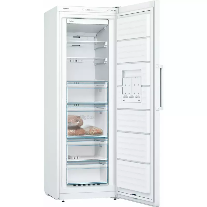 Bosch Seria 4 GSN33VWEP zamrażarka Zamrażarka wolnostojąca Pionowa 225 L Biała