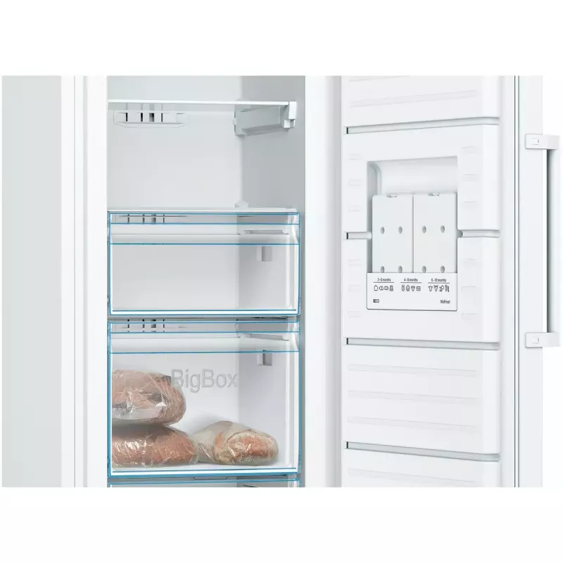 Bosch Seria 4 GSN33VWEP zamrażarka Zamrażarka wolnostojąca Pionowa 225 L Biała
