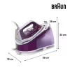 Braun CareStyle 1 IS1514VI 2200 W 1,7 L Ceramiczna stopa Fioletowy