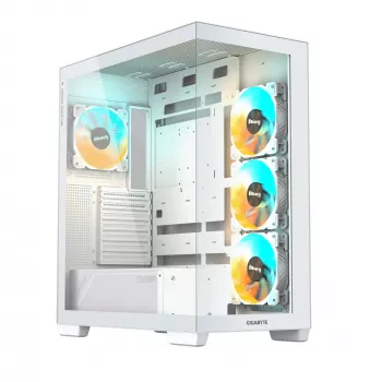 GIGABYTE C500 PANORAMIC STEALTH Midi Tower Biała