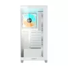 GIGABYTE C500 PANORAMIC STEALTH Midi Tower Biała