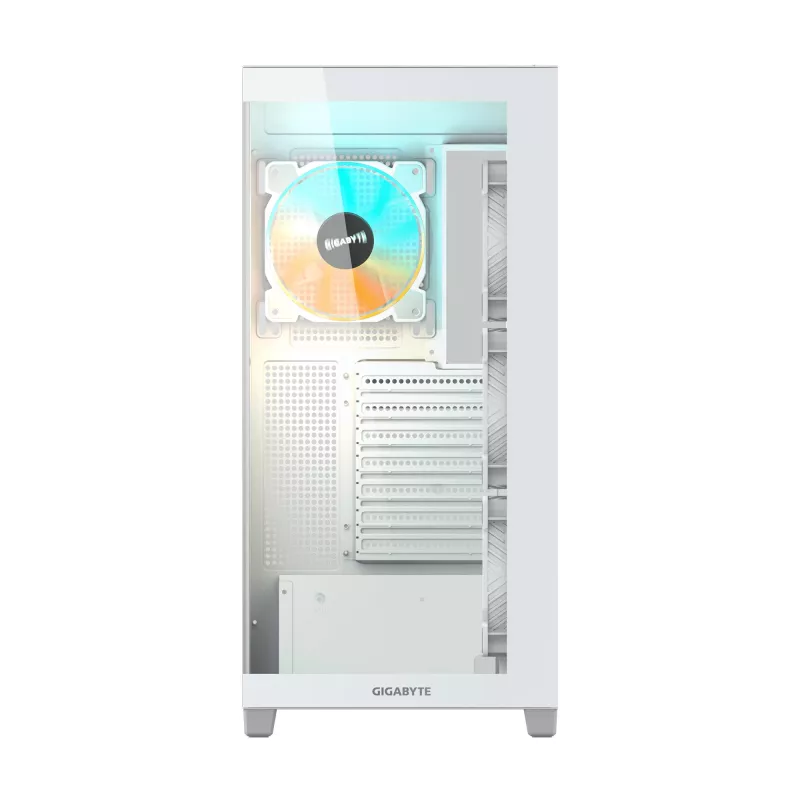 GIGABYTE C500 PANORAMIC STEALTH Midi Tower Biała