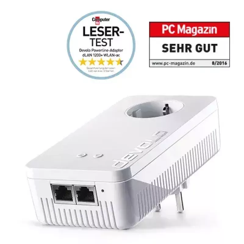 Wzmacniacz sygnału Wi-Fi Devolo AC 1000 Mbit/s biały