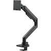 Uchwyt na monitor SILVERSTONE SST-ARM14B dla monitorów 17–49 cali, czarny, regulowane ramię dla jednego ekranu