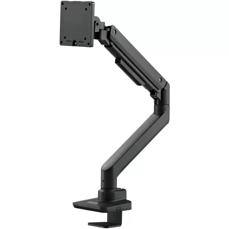 Uchwyt na monitor SILVERSTONE SST-ARM14B dla monitorów 17–49 cali, czarny, regulowane ramię dla jednego ekranu
