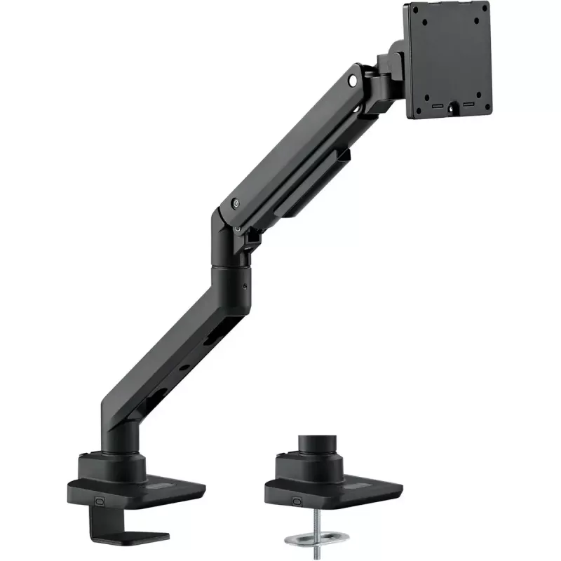 Uchwyt na monitor SILVERSTONE SST-ARM14B dla monitorów 17–49 cali, czarny, regulowane ramię dla jednego ekranu