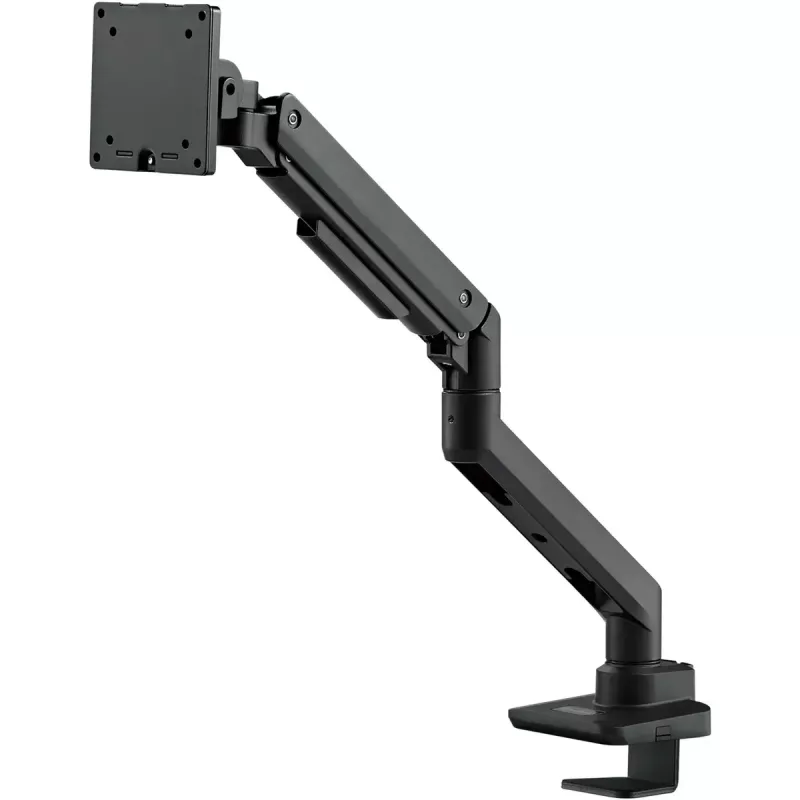 Uchwyt na monitor SILVERSTONE SST-ARM14B dla monitorów 17–49 cali, czarny, regulowane ramię dla jednego ekranu