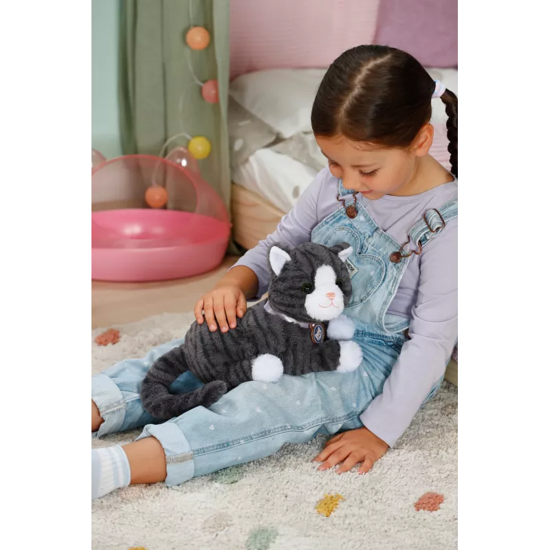 BABY born My Cat Cookie z pudełkiem, lalkowe zwierzątko, od 3 lat, wymaga baterii