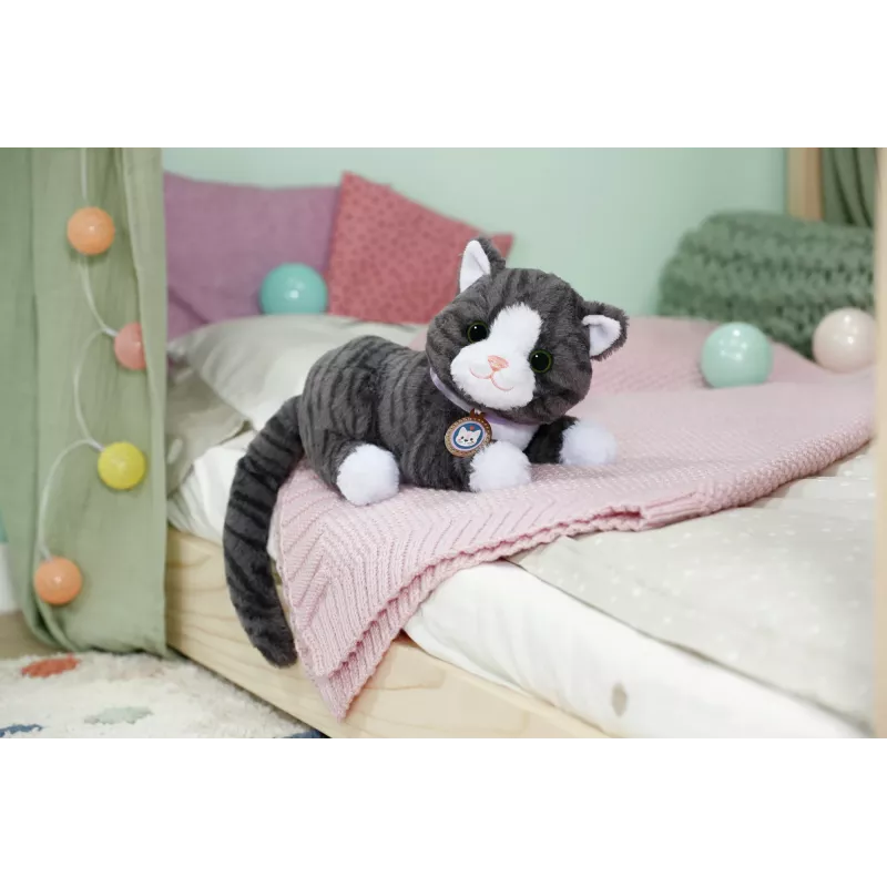 BABY born My Cat Cookie z pudełkiem, lalkowe zwierzątko, od 3 lat, wymaga baterii