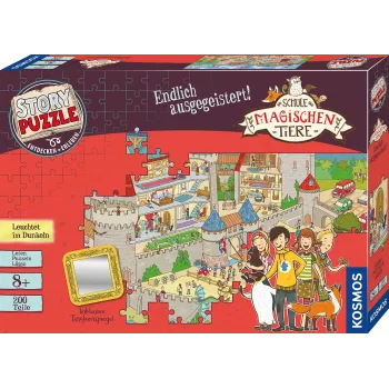 Puzzle Kosmos Szkoła magicznych zwierząt 8+