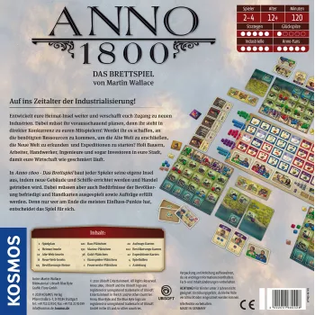 Kosmos Anno 1800 Gra planszowa Strategia