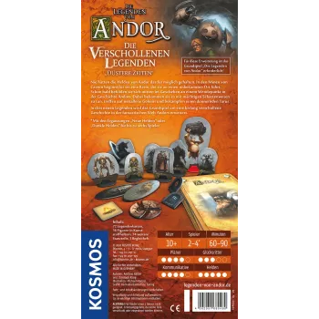 Kosmos 680480 Die Legenden von Andor - Düstere Zeiten gra planszowa, 2-4 graczy, 10+