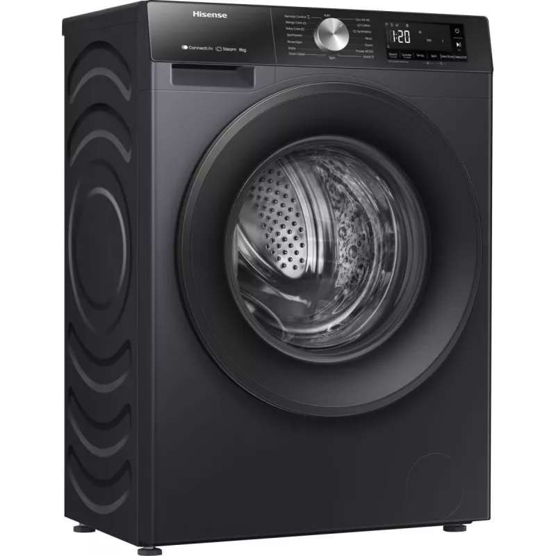 Pralka Hisense WF3S8043BB3 Front-load 8 kg 1400 RPM Czarny