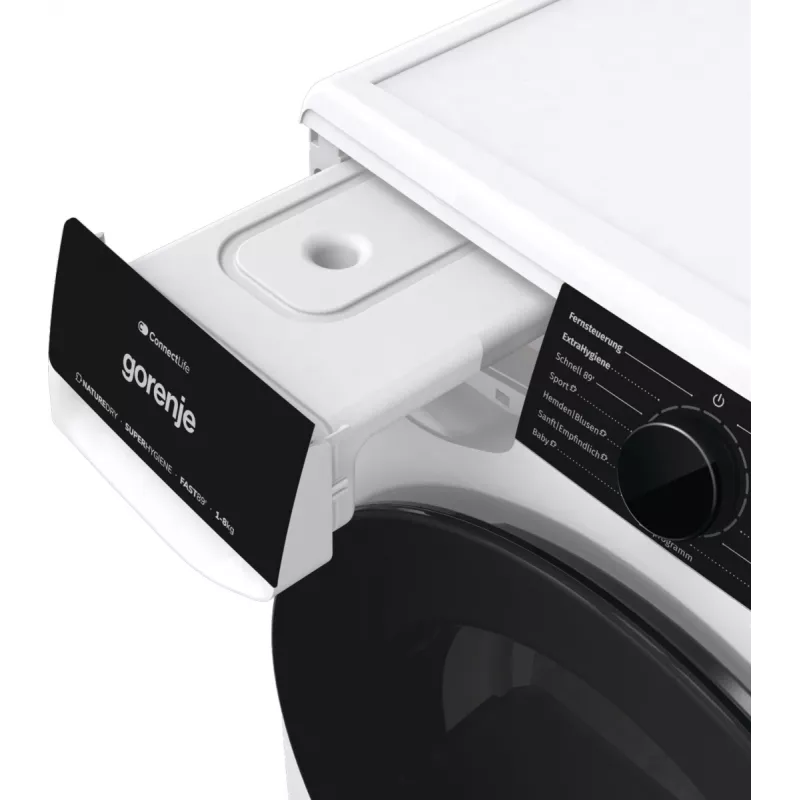 Suszarka do ubrań Gorenje DPNA83W wolnostojąca ładowana od przodu 8 kg czarna, biała