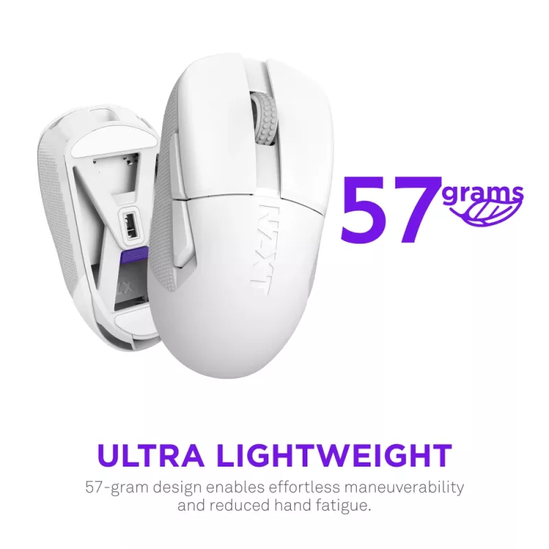 NZXT Lift Elite Wireless Gaming mysz biały