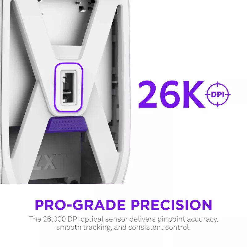 NZXT Lift Elite Wireless Gaming mysz biały