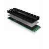 ICY BOX IB-M2HS-701 Radiator/Chłodzenie do M.2 NVMe SSD Czarny 1 szt.