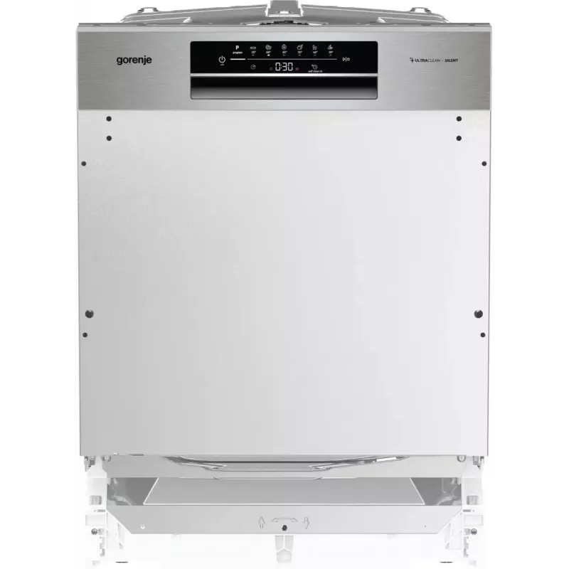 Zmywarka Gorenje GI642E90X, częściowo zabudowana, 13 kompletów, 60 cm, 47 dB, 11 L/cykl, klasa energetyczna E
