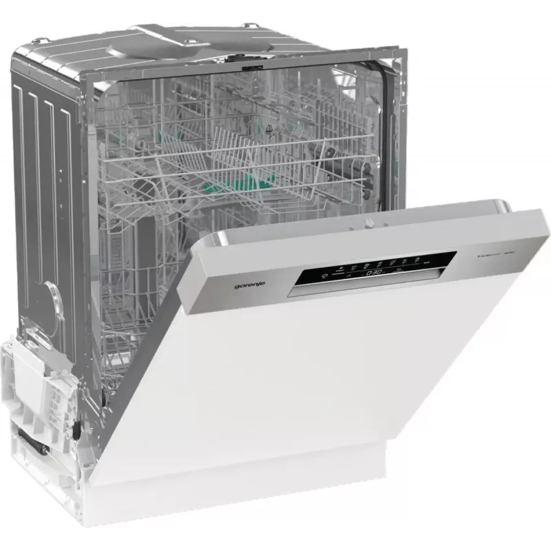 Zmywarka Gorenje GI642E90X, częściowo zabudowana, 13 kompletów, 60 cm, 47 dB, 11 L/cykl, klasa energetyczna E