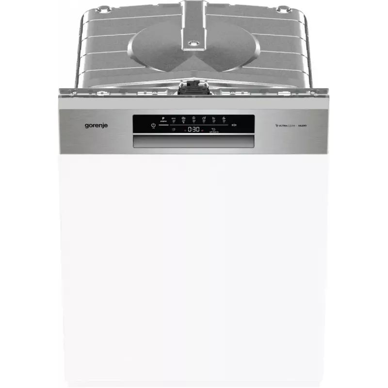Zmywarka Gorenje GI642E90X, częściowo zabudowana, 13 kompletów, 60 cm, 47 dB, 11 L/cykl, klasa energetyczna E