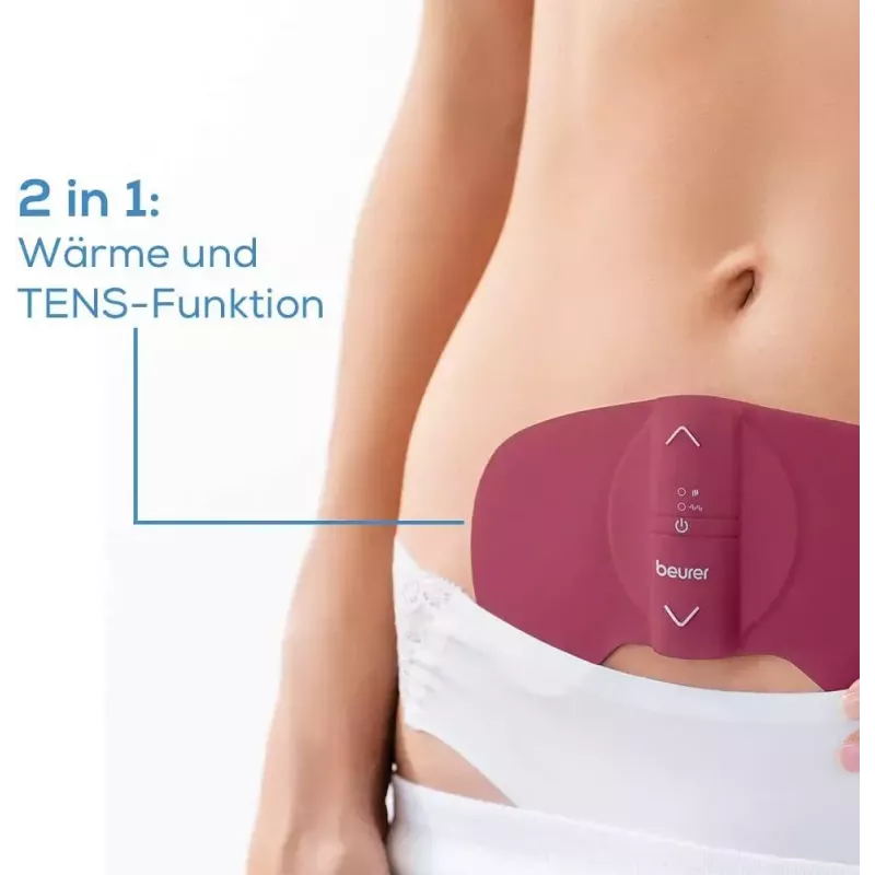 Zestaw elektrod zamiennych do Beurer EM50 Menstrual Relax — zamienne podkładki i przewody do łagodzenia bólu i relaksacji mięśni