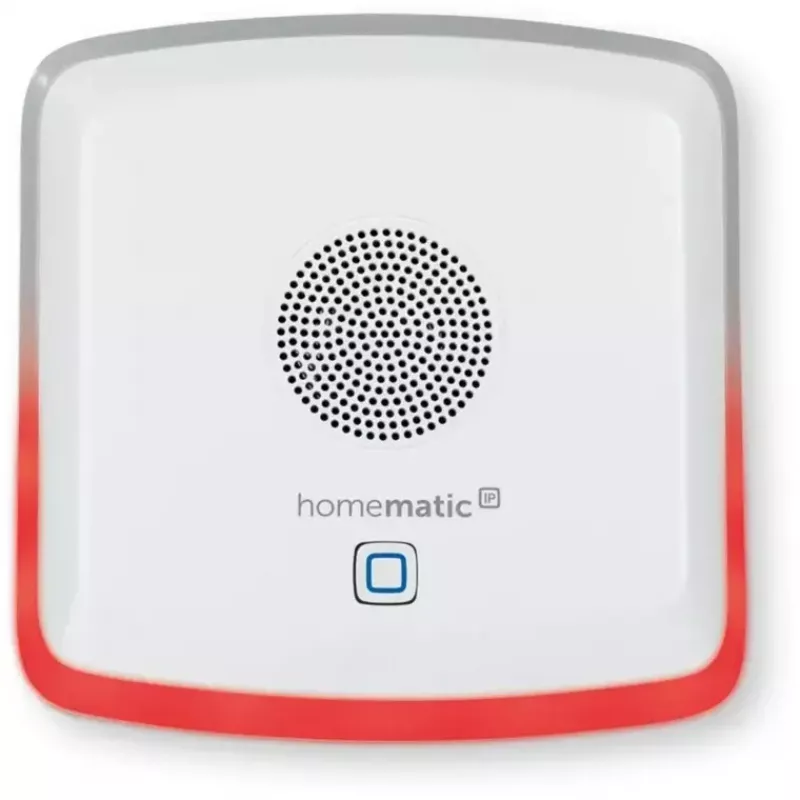 Nadajnik sygnału HomeMatic HmIP-MP3P bezprzewodowy biały — bezprzewodowy nadajnik sygnału do systemu Homematic IP