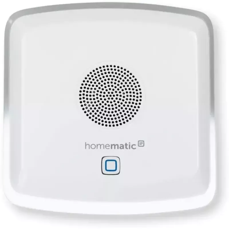 Nadajnik sygnału HomeMatic HmIP-MP3P bezprzewodowy biały — bezprzewodowy nadajnik sygnału do systemu Homematic IP