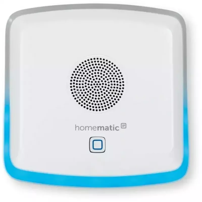 Nadajnik sygnału HomeMatic HmIP-MP3P bezprzewodowy biały — bezprzewodowy nadajnik sygnału do systemu Homematic IP