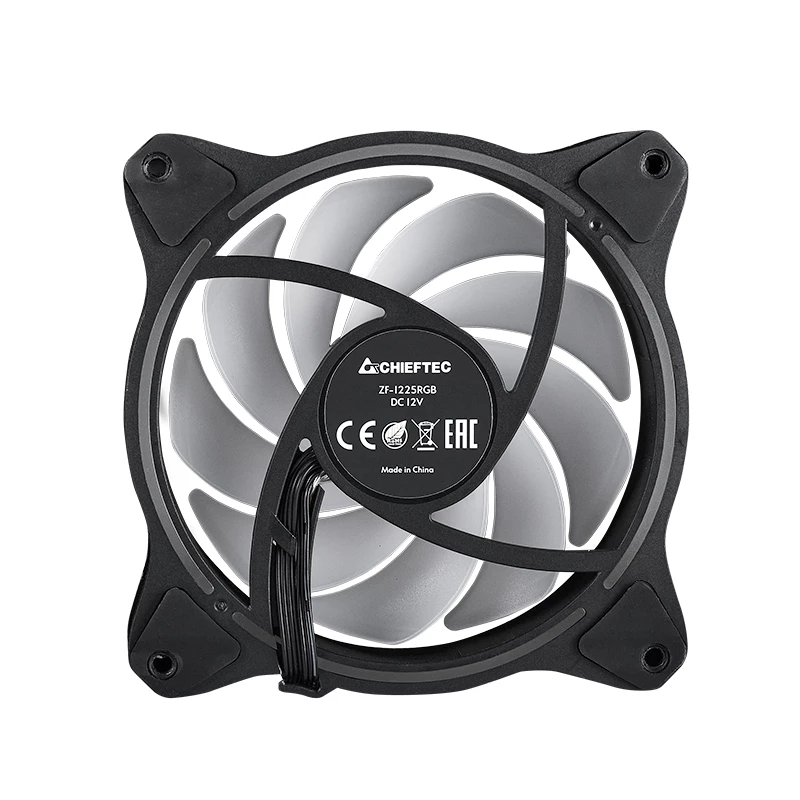 Chieftec ZF-1225RGB system chłodzenia komputera Wielokolorowy 1 szt.
