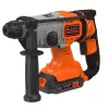 Wiertarka Czarny & Decker BCD900E2K-QW 1880 RPM SDS Plus, akumulator 2,5 Ah