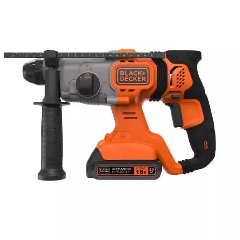 Wiertarka Czarny & Decker BCD900E2K-QW 1880 RPM SDS Plus, akumulator 2,5 Ah