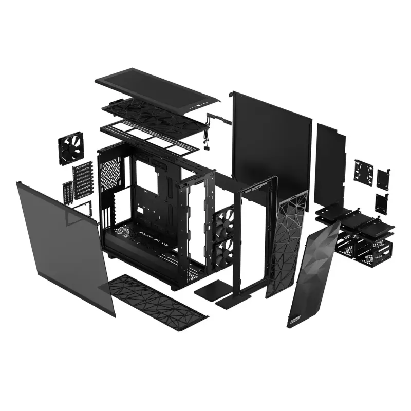 Obudowa PC Fractal Design Meshify 2 XL Light Tempered Glass Tower Czarna