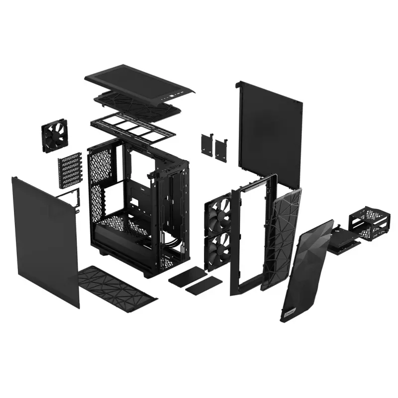 Obudowa PC Fractal Design Meshify 2 Compact Tower czarna