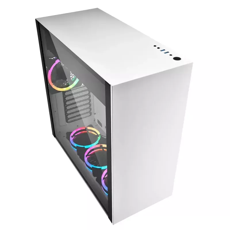 Obudowa PC Sharkoon Pure Steel RGB Midi Tower Biała