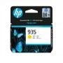 HP 935 żółty Oryginalnyna kaseta z tuszem, żółty, 1 szt., 400 stron