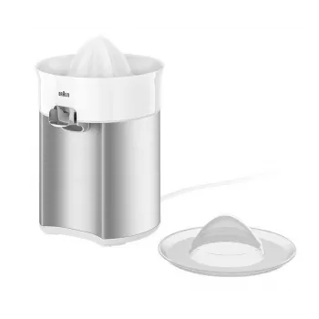 Braun CJ5050 WH wyciskarka do cytrusów 60 W Metaliczny, Biały