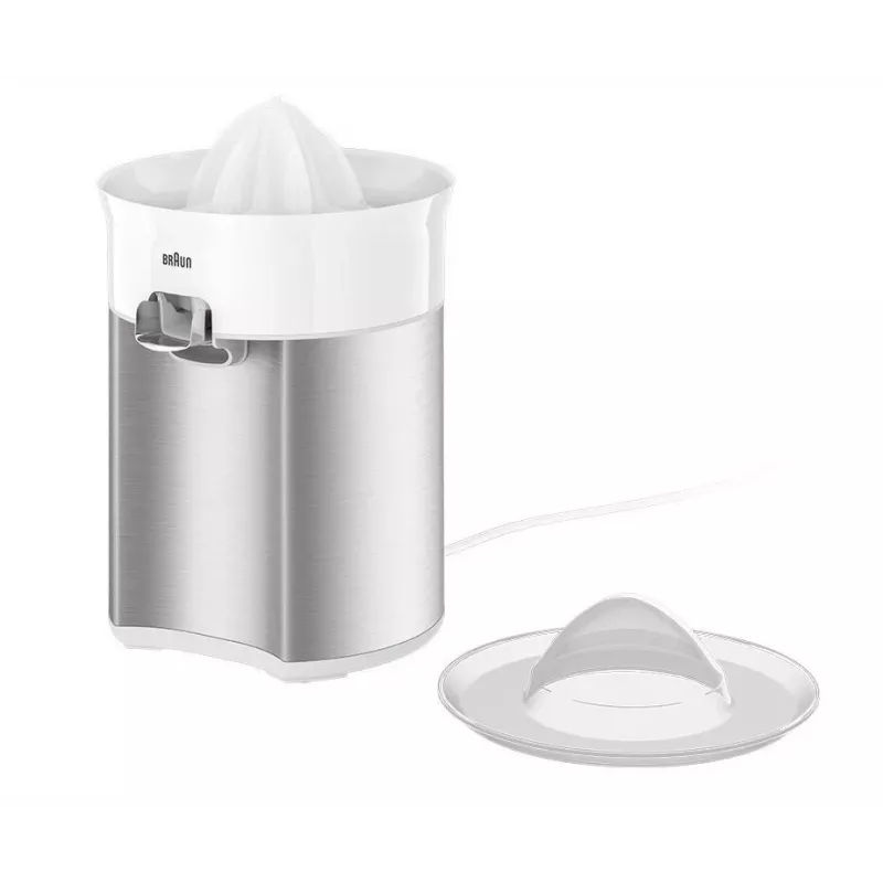 Braun CJ5050 WH wyciskarka do cytrusów 60 W Metaliczny, Biały