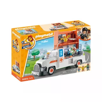 Playmobil Duck On Call 70913 zestaw zabawkowy Samochód i miasto Wielokolorowy