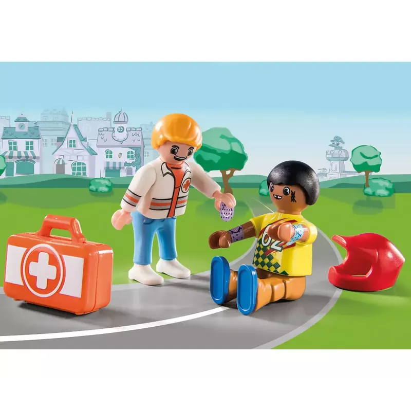 Samochodzik i wyścigi Playmobil Duck On Call 70919 Wielokolorowy Plastik Zestaw zabawek