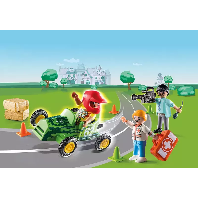 Samochodzik i wyścigi Playmobil Duck On Call 70919 Wielokolorowy Plastik Zestaw zabawek